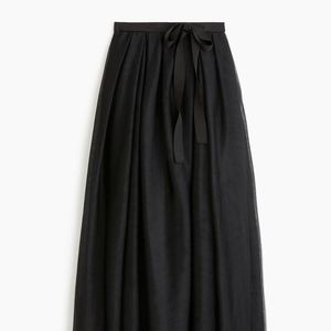 Stunning J. Crew Black Tulle Skirt - tag on!
